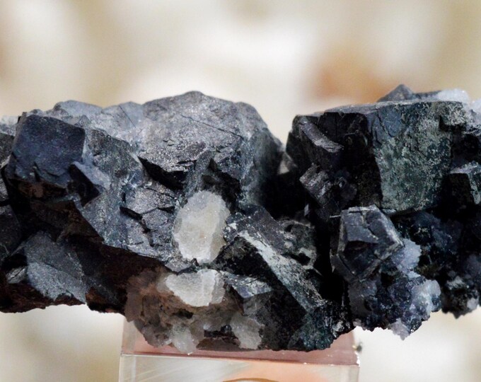 Galena & Chalcedony 57 grams - Le Buisson Mine, Montmirat, Saint-Étienne-du-Valdonnez, Mende, Lozère, Occitanie, France