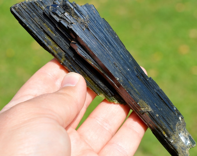 Tourmaline var: Verdelite 248 grams - Sahatany Valley, Ibity, Antsirabe II District, Vakinankaratra, Madagascar