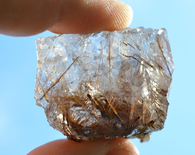 Quartz & Rutile 34 grams - Novo Horizonte, Bahia, Brazil