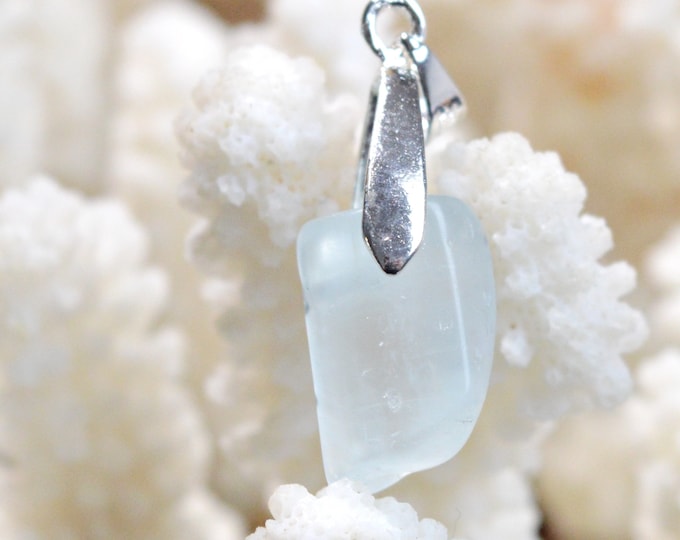 Aigue marine 17 carats - pendentif pierre naturelle - Pakistan / FA96