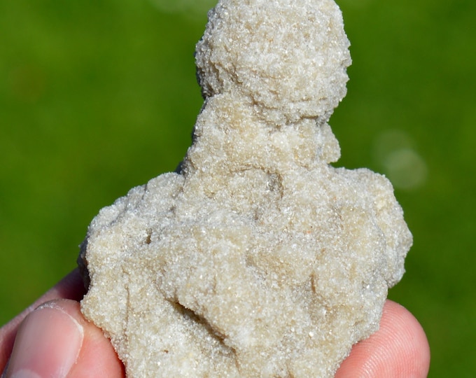 Calcite var. Sand-Calcite 77 grams - Fontainebleau, Seine-et-Marne, Ile-de-France, France