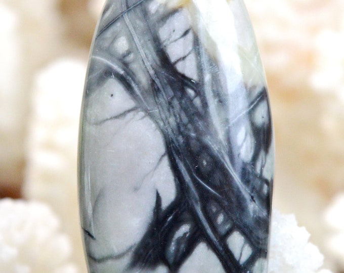 Picasso Jasper 52 carats - natural stone cabochon pendant - Utah, USA // AH35