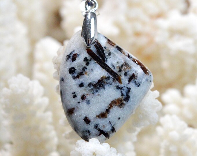 Astrophyllite 30 carats - pendentif cabochon pierre naturelle - Russie / FP34