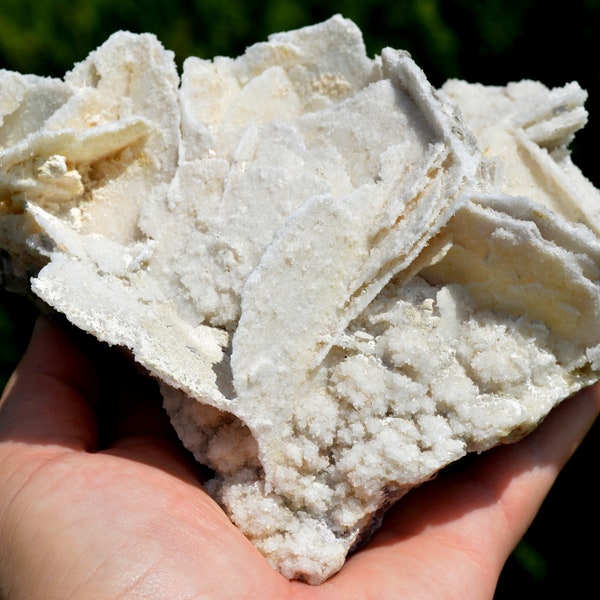 Pseudomorphose Calcite in quartz & amethyst 1200 grams - Baia Mare, Maramureș, Romania