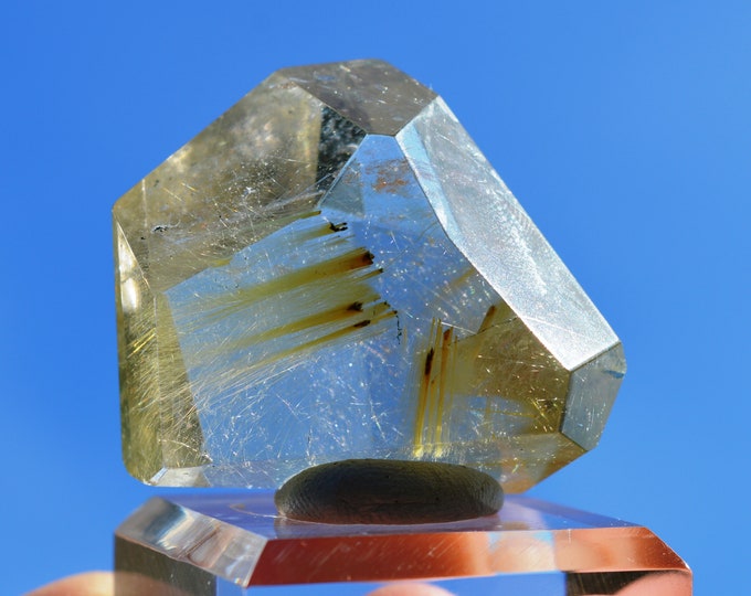 Quartz & Rutile - 65 grams - Ibitiara, Bahia, Brazil