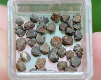 Fersmite 1.2 grams - Lueshe Mine, Bwito, Rutshuru Territory, North Kivu, DR Congo