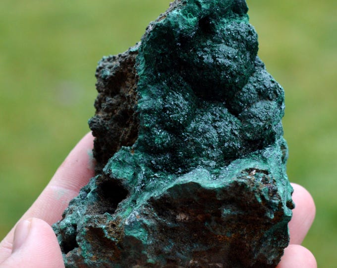 Malachite 339 grams - Kolwezi Mine, Kolwezi, Mutshatsha, Lualaba, DR Congo