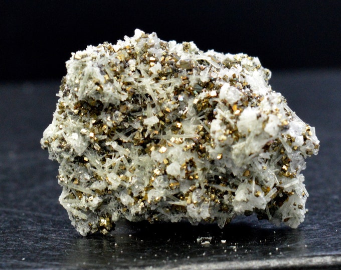 Pyrite & Quartz 17 grams - Madan ore field, Smolyan Province, Bulgaria