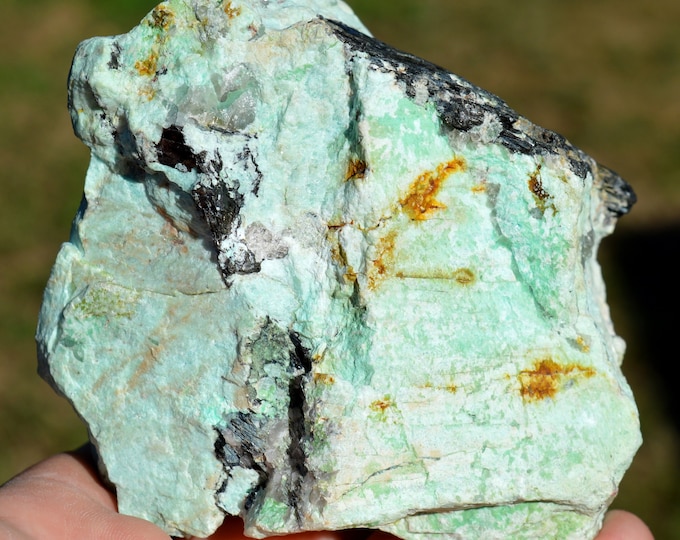 Amazonite & Mica group orthoclase biotite - 800 grams - Madagascar