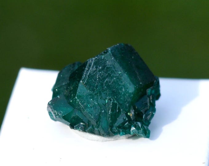 Dioptase 2 grams - Tantara Mine, Shinkolobwe, Kambove Territory, Haut-Katanga, DR Congo