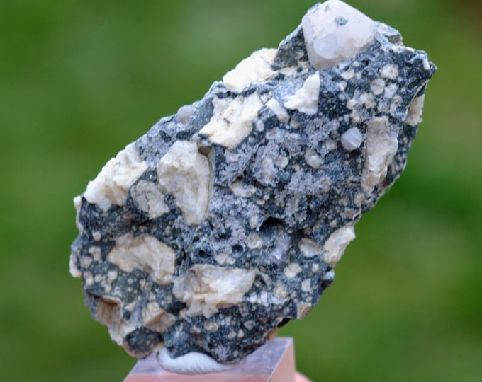 Albite Var. Andesine & Beta Quartz in Esterellite 36 grams - Massif de l'Esterel, Saint Raphael, Var, France