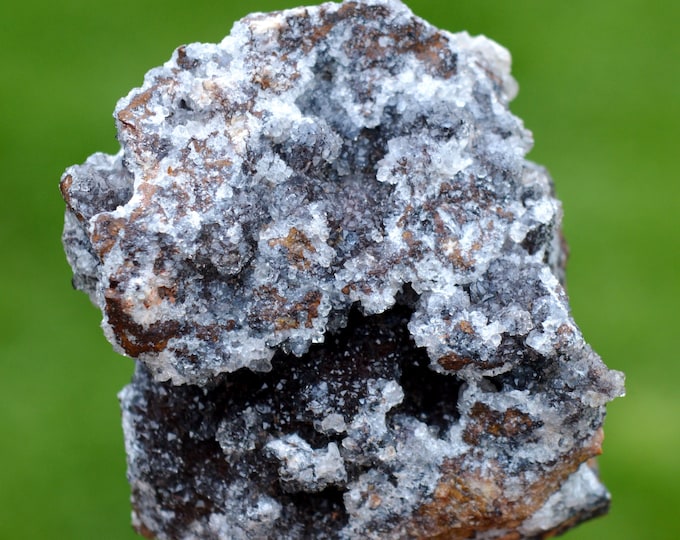 Smoky Quartz & Fluorite 163 grams - Les Redoutières Mine, Chaillac Mines, Chaillac, Le Blanc, Indre, Centre-Val de Loire, France