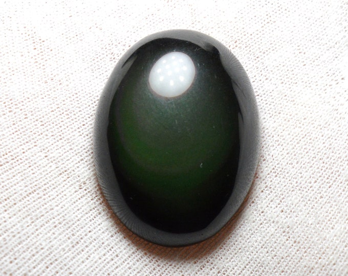 Obsidienne 81 carats - cabochon pierre naturelle - Mexique / FC27