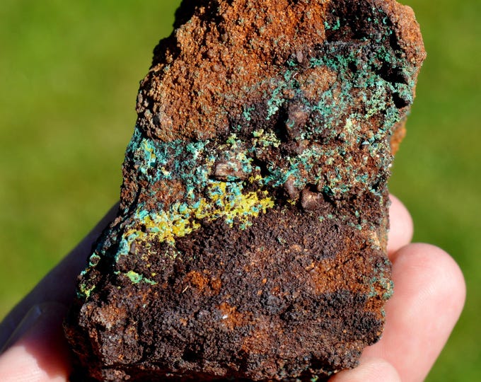 Malachite & Sandstone 246 grams - Oboe, Longeville-lès-Saint-Avold, Forbach-Boulay-Moselle, Moselle, Grand Est, France