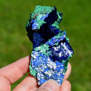 Azurite & Malachite Dickite - 167 grams - Milpillas Mine, Municipio de Cananea, Sonora, Mexico