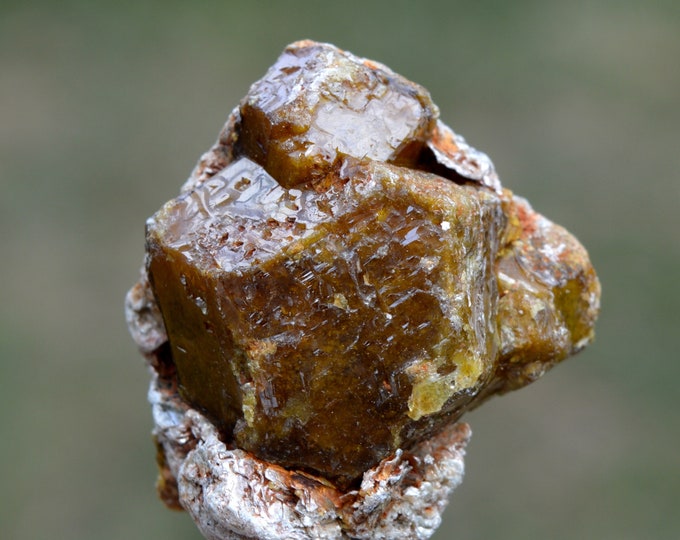 Grossular Garnet & Chlorochlore 55 grams - Sandaré, Sandaré Commune, Nioro du Sahel Circle, Kayes Region, Mali