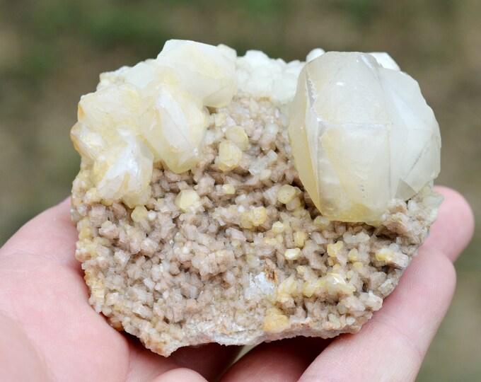 Calcite 240 grams - Trimouns Talc Mine, Luzenac, Foix, Ariège, Occitanie, France
