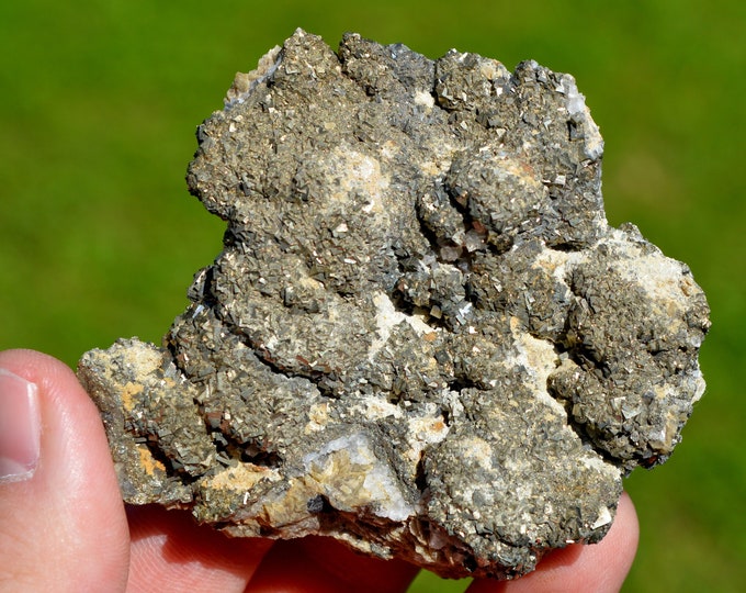 Pyrite 169 grams - Peyrebrune, Montredon-Labessonnié, Castres, Tarn, Occitanie, France