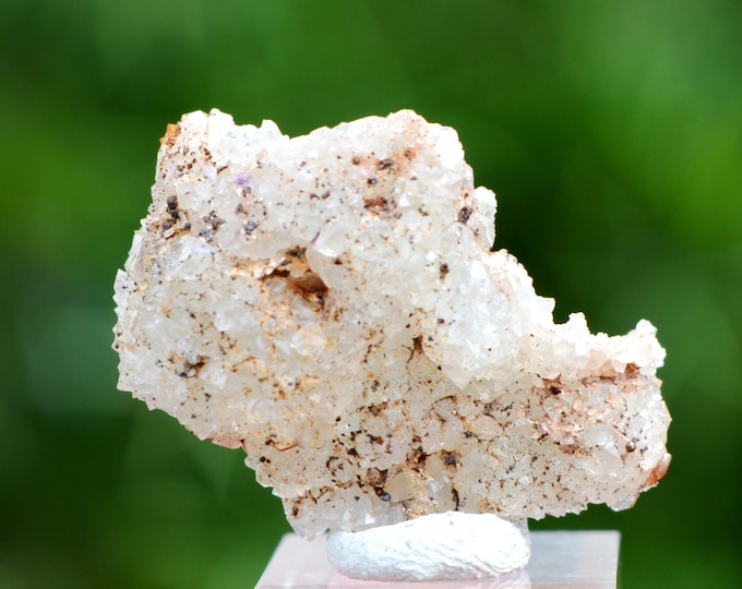 Perimorphic quartz calcite 3.1 grams - Valzergues, Villefranche-de-Rouergue, Aveyron, Occitanie, France