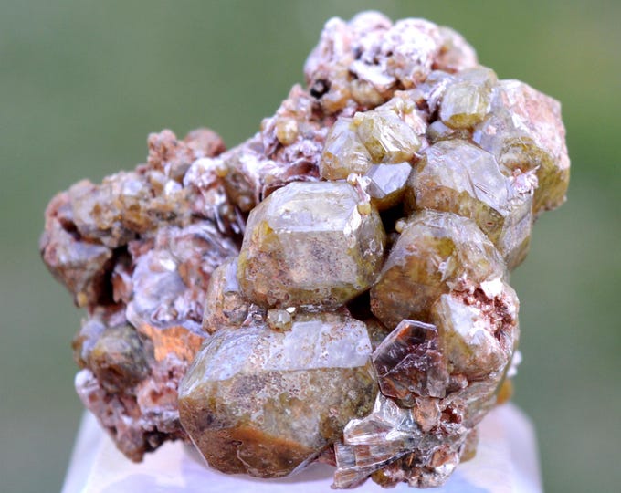 Garnet var. Grossular & Clinochlore 45 grams - Trantimou, Diakon, Arrondissement of Diakon, Bafoulabé Cercle, Kayes Region, Mali