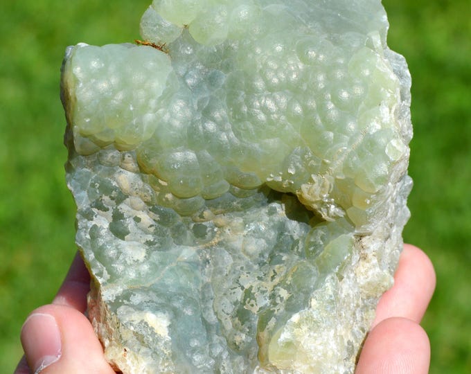 Prehnite 408 grams - Putorana Plateau, Russia