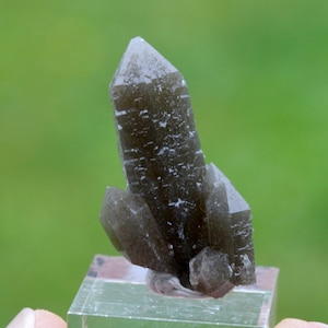 Kvarts & Hedenbergit 3,8 gram - Huanggang Fe-Sn deposition, Hexigten Banner, Chifeng City, Inre Mongoliet, Kina