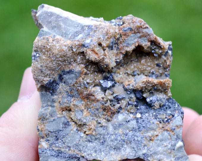 Siderite & Galena 249 grams - Bou Nahas Mine, Oumjrane mining area, Alnif Cercle, Tinghir Province, Drâa-Tafilalet Region, Morocco