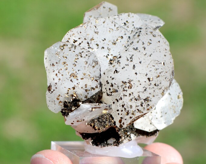 Calcite & Chalcopyrite 106 grams - Hunan, China