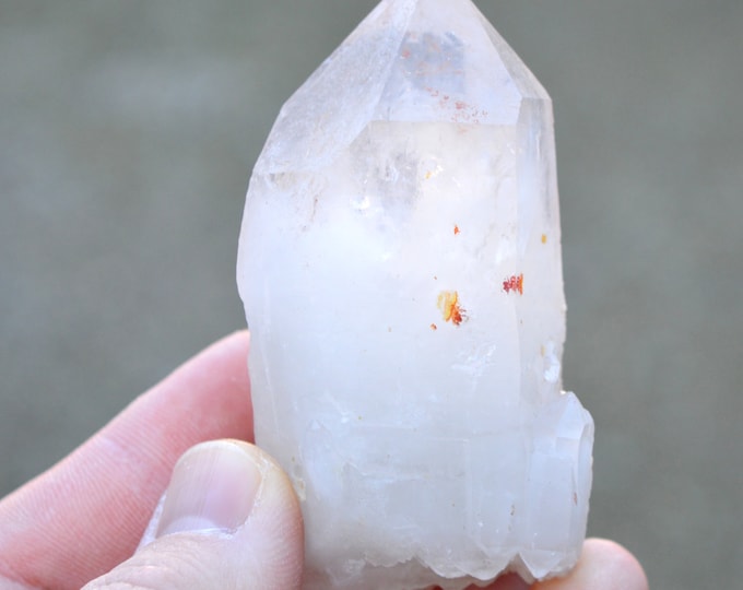 Hematoid quartz 173 grams - Oumjrane mining area, Alnif Cercle, Tinghir Province, Drâa-Tafilalet Region, Morocco