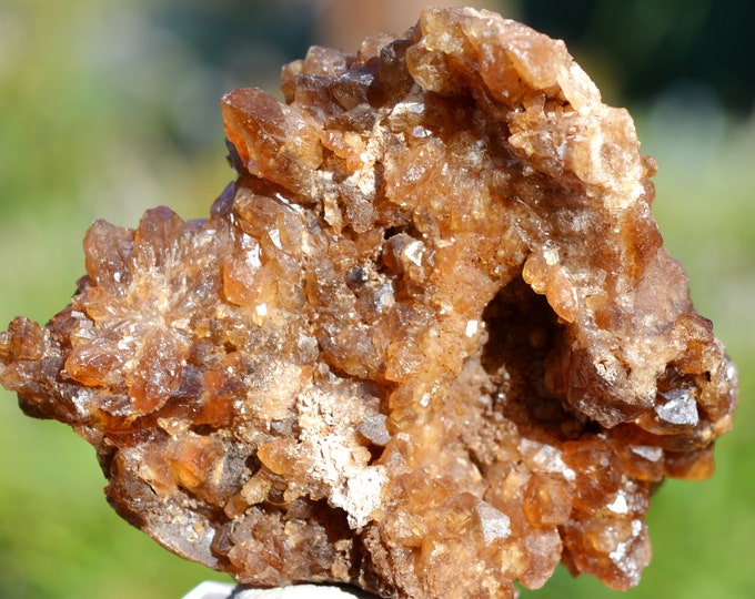 Natural unheated citrine 134 grams - Bakrit, Ifrane Province, Fez-Meknes Region, Morocco