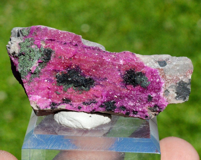 Cobaltocalcite & Heterogenite - 38 grams - Mashamba West Mine, Kolwezi mining district, Lualaba, DR Congo