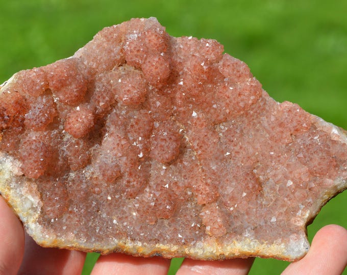 Hematoid Quartz 309 grams - Entraygues-sur-Truyère, Rodez, Aveyron, Occitanie, France