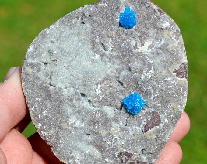 Cavansite & Chalcedony 324 grams - Wagholi Quarries, Wagholi, Pune District, Maharashtra, India