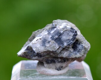 Berzelianite e calcite 11 grammi - Miniera di Skrikerum, Valdemarsvik, contea di Östergötland, Svezia