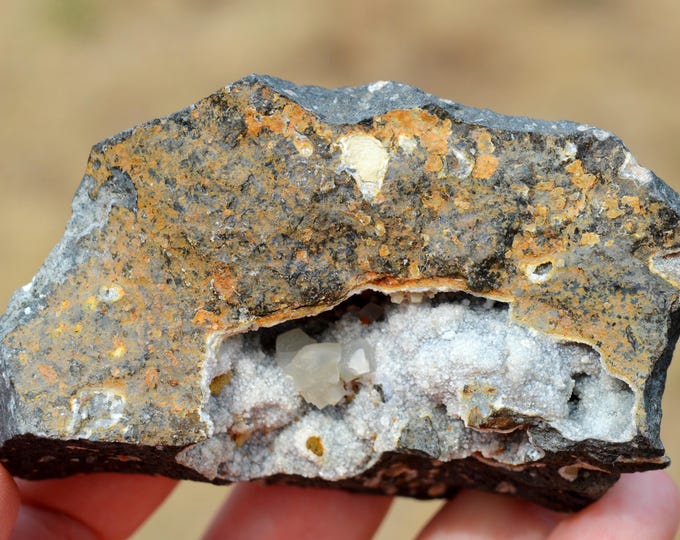 Calcite & Thomsonite 362 grams - Monte Nero, San Pietro, Montecchio Maggiore, Vicenza Province, Veneto, Italy