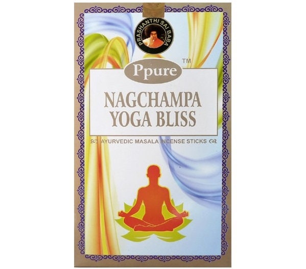 Encens - Ppure Nagchampa Parfum Yoga Bliss Une Boîte