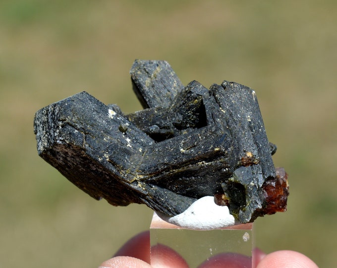 Andradite-Grossular Garnet & Epidote 49 grams - Trantimou, Diakon, Arrondissement of Diakon, Bafoulabé Cercle, Kayes Region, Mali