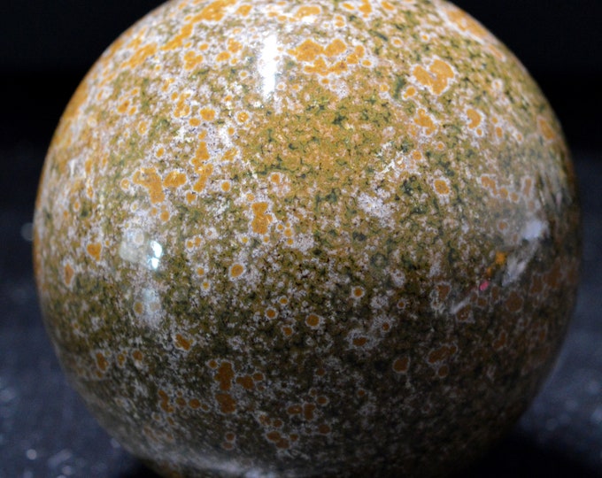 Sphere - Ocean jasper 1300 grams - Natural round ball ocean jasper - Madagascar