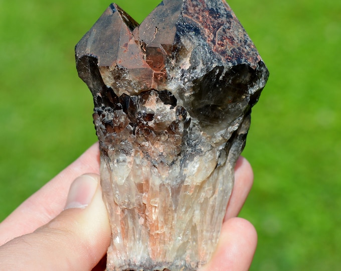 Smoky Quartz 303 grams - Ploemeur, Lorient, Morbihan, Brittany, France