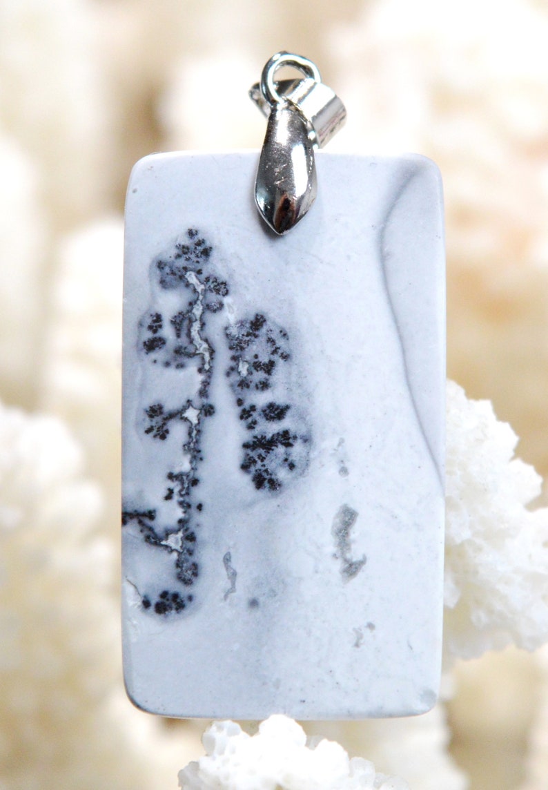 Jaspe maligano 40 carats Indonesia REF AL88 cabochon pendant natural stone