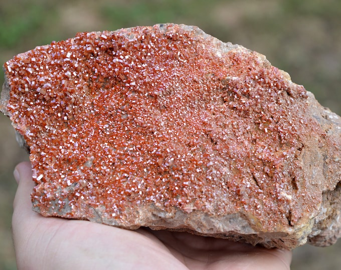 Vanadinite 2040 grams - Mibladen, Aït Oufella Caïdat, Midelt Circle, Midelt Province, Drâa-Tafilalet Region, Morocco