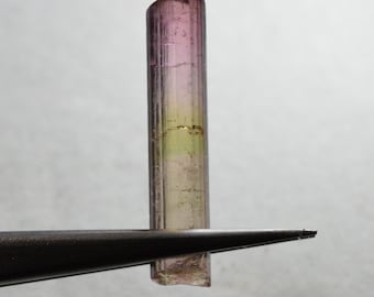 Natural terminated bicolor tourmaline 7.99 carats Natural terminated bicolor tourmaline
