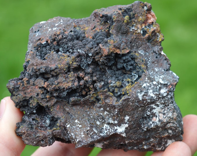 Goethite 700 grams - Les Redoutières Mine, Chaillac Mines, Chaillac, Le Blanc, Indre, Centre-Val de Loire, France
