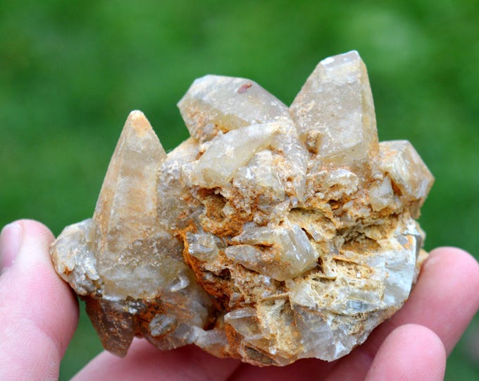 Calcite 228 grams - Solvay quarry, Couillet, Charleroi, Hainaut, Wallonia, Belgium