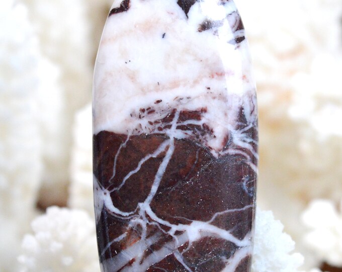 79 carat Zebra Jasper - Natural Stone Cabochon Pendant - Africa // AX49