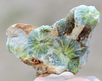 Wavellite 20 grams - Mauldin Mountain Quarries, Mauldin Mountain, Montgomery County, Arkansas, USA