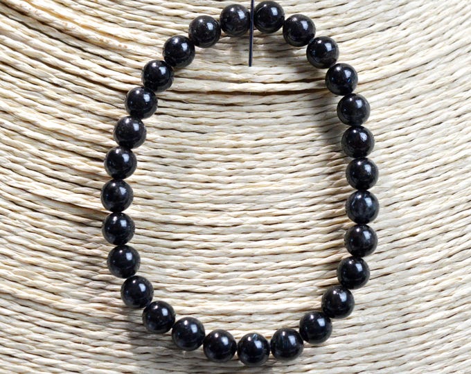 Bracelet - Anthophyllite - 6 mm beads - Canada