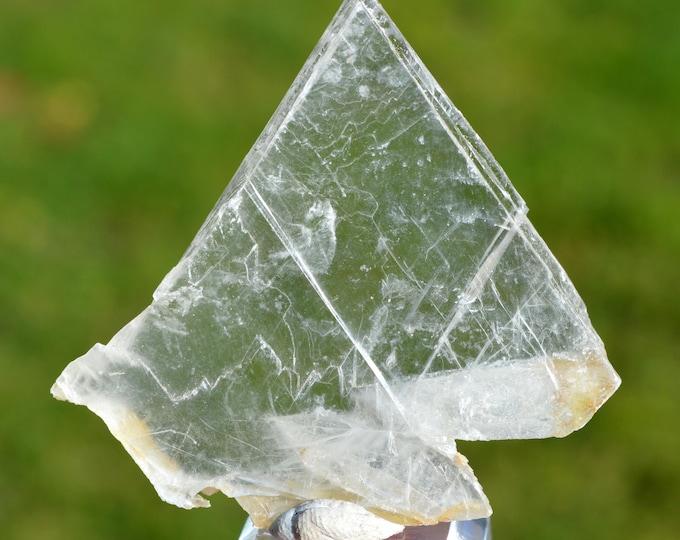 Gypsum 33 grams - Kettara mine, Bour Cercle, Marrakech Prefecture, Marrakesh-Safi Region, Morocco