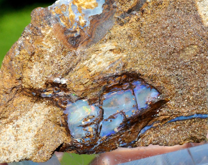 155 carat boulder opal - Queensland, Australia