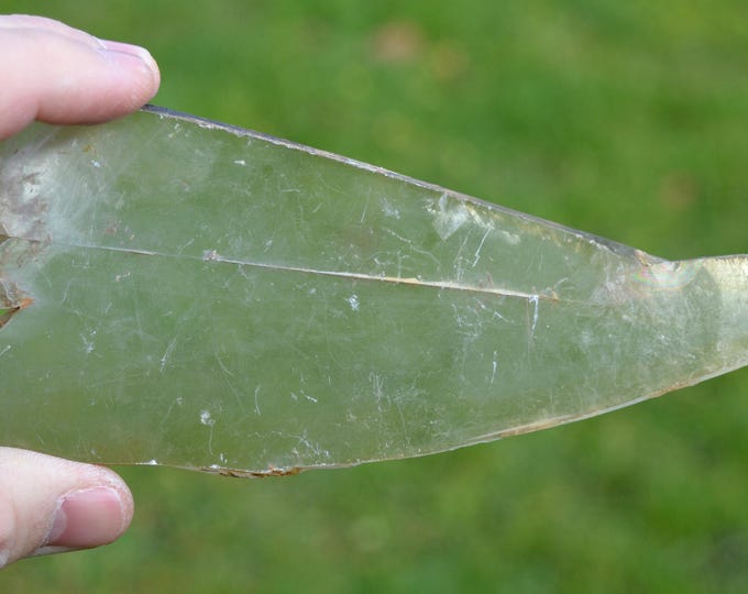 Gypsum "Spearhead" 108 grams - Vaujours Gypsum Quarry, Coubron, Le Raincy, Seine-Saint-Denis, Ile-de-France, France